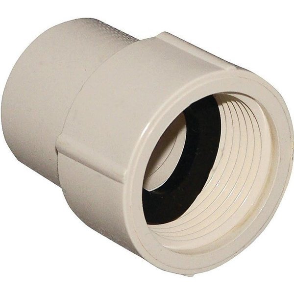 NIBCO Pipe Adapter, 12 in, Slip x FIP, CPVC, Genova, Mfr#: T00380D